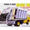 Skill 3 Model Kit Ford C-900 GarWood Refuse Garbage Truck with Load-Packer 1/25 Scale Model by AMT